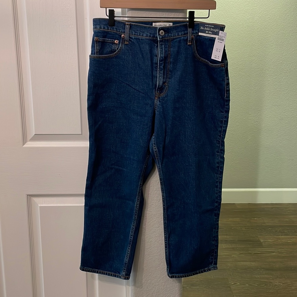 Curve Love Ultra High Rise Ankle Straight Jean in X Short